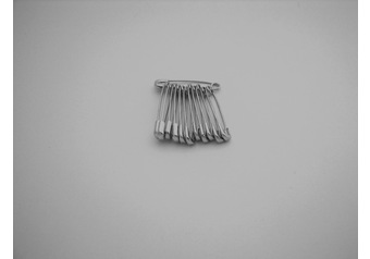 SB5 Safety pins 100 x 12 pieces of silver 28 mm