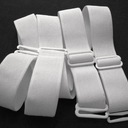 Bra Strap, White 2,0 cm