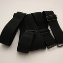 Bra Strap, Black 2,0 cm