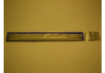 20 cm Knitting pin SILBER 4,0 mm