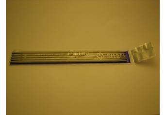 20 cm Knitting pin SILBER 4,5 mm