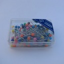 Buntkopfstecknadeln 32 mm SILBER
