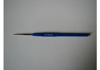 Csipkehorgolótű 0,75 mm