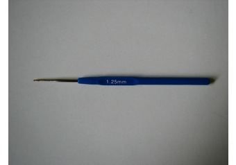 Csipkehorgolótű 1,25 mm