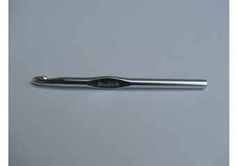 Häkelnadel 15 cm SILBER 9,0 mm
