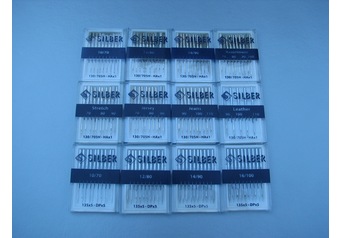 Sewing machine needles 130-705 H SILBER Extra Assortment
