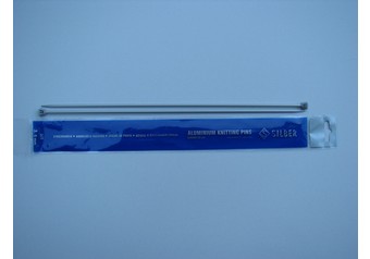 Egyenes kötőtű 35cm SILBER 3,5 mm