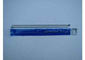 Egyenes kötőtű 35cm SILBER 4,5 mm