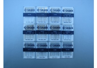 Sewing machine needles 130-705 H SILBER Leather 100